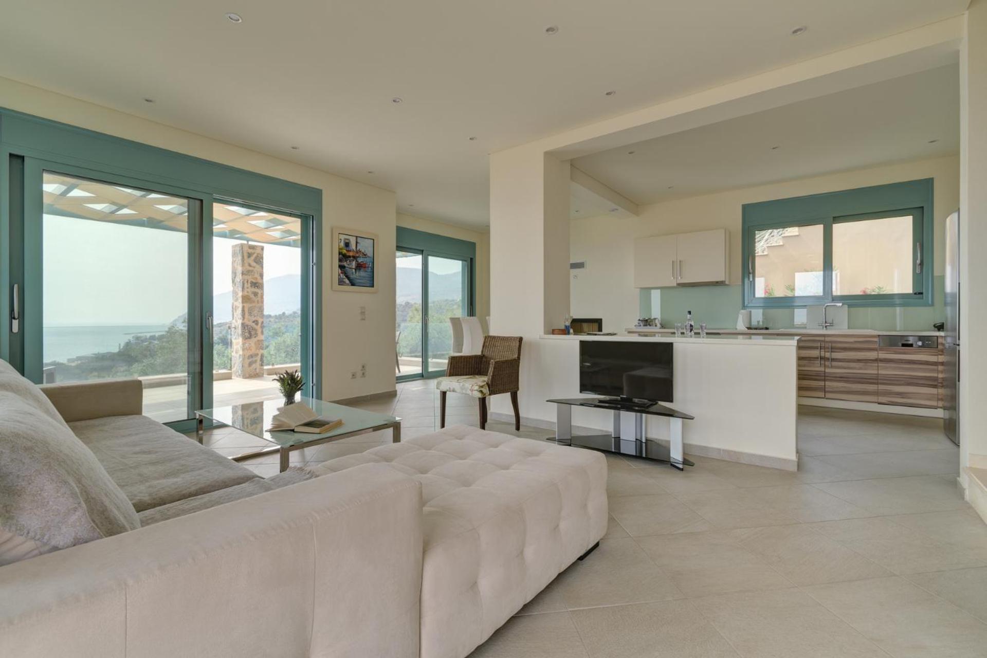 Ouzo Panoramic Houses 2, With Private Pool Plomari Extérieur photo