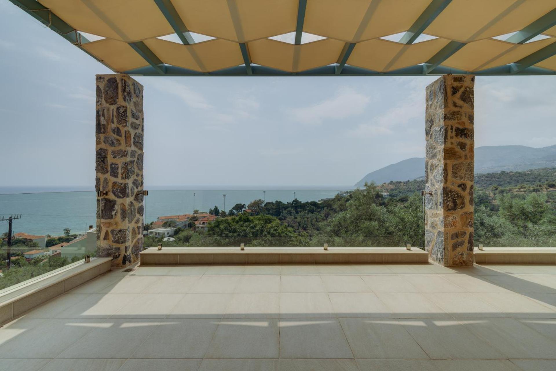 Ouzo Panoramic Houses 2, With Private Pool Plomari Chambre photo